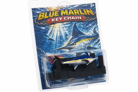 Blue Marlin Keychain