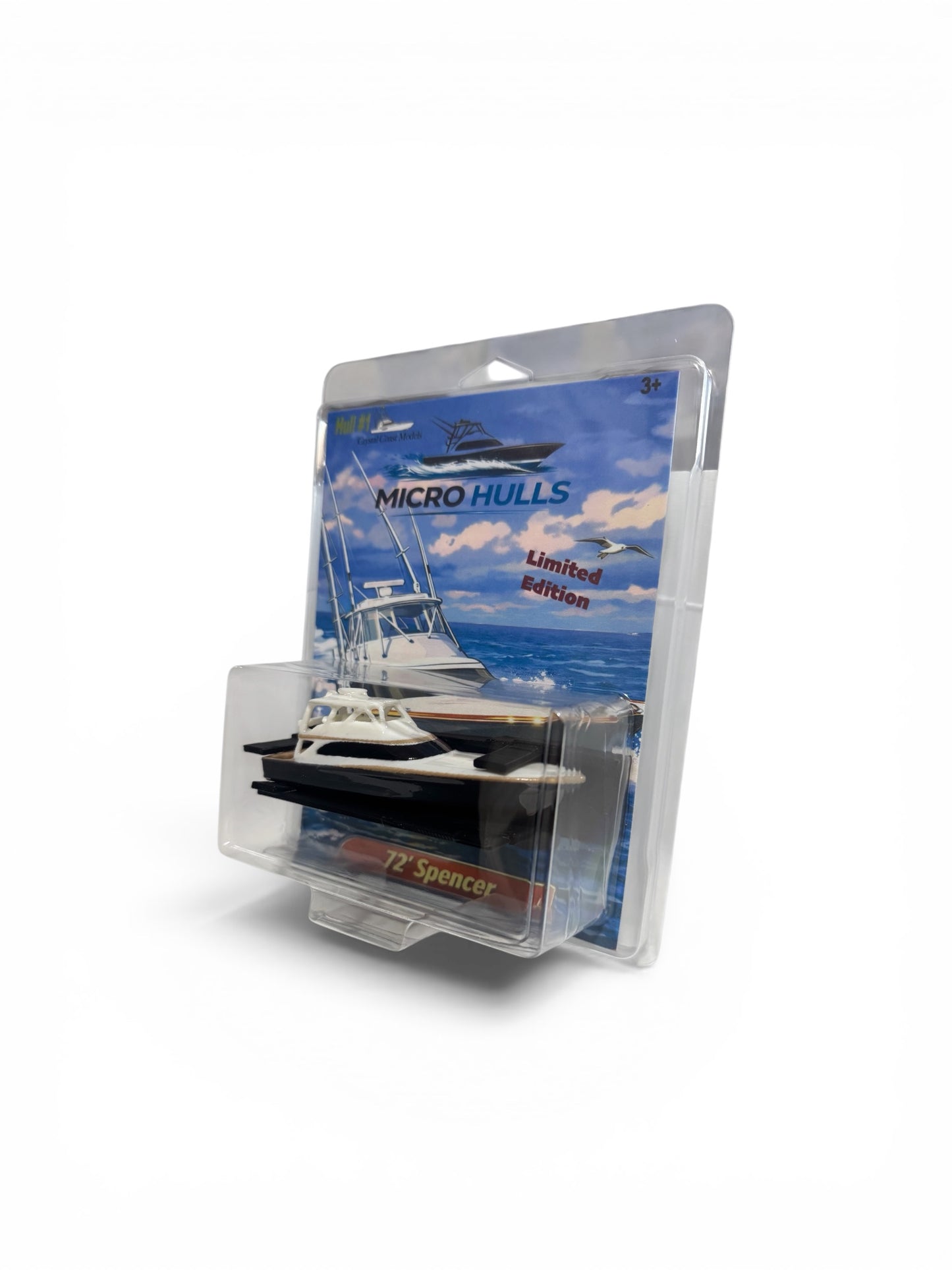 72’ Spencer “Top Shelf” Micro Hull – Hull #1 | Limited Edition Collectible Boat Model