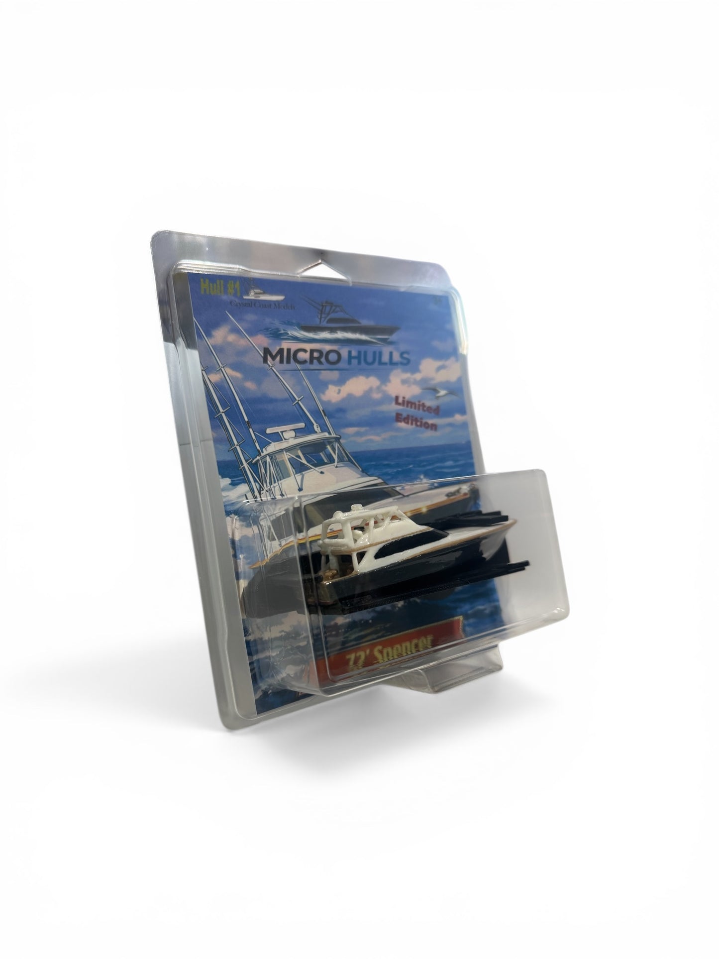 72’ Spencer “Top Shelf” Micro Hull – Hull #1 | Limited Edition Collectible Boat Model