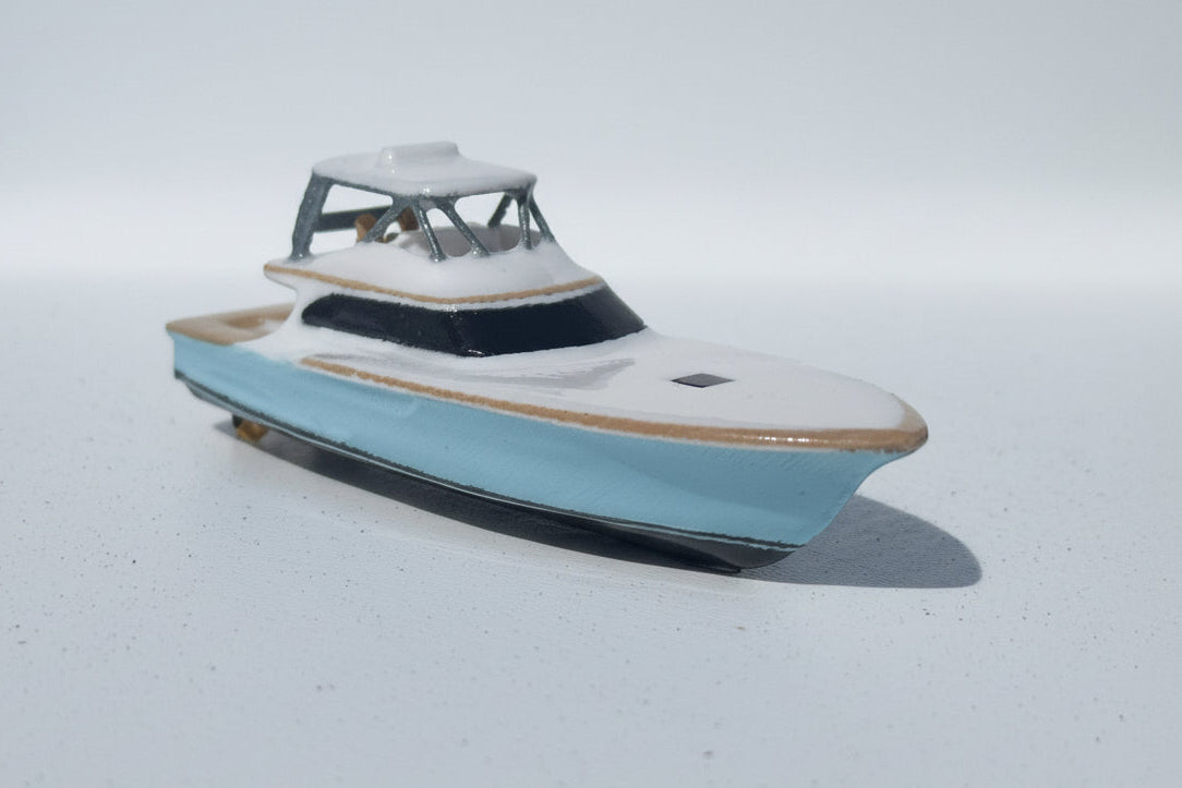 64’ Jarrett Bay- Hull #10 Micro Hull Collectible Boat Model
