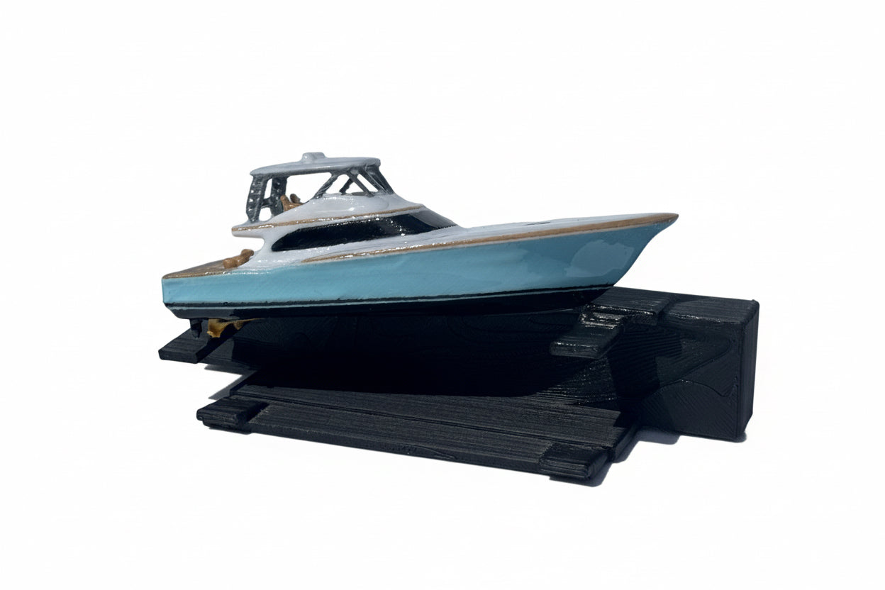 64’ Jarrett Bay- Hull #10 Micro Hull Collectible Boat Model