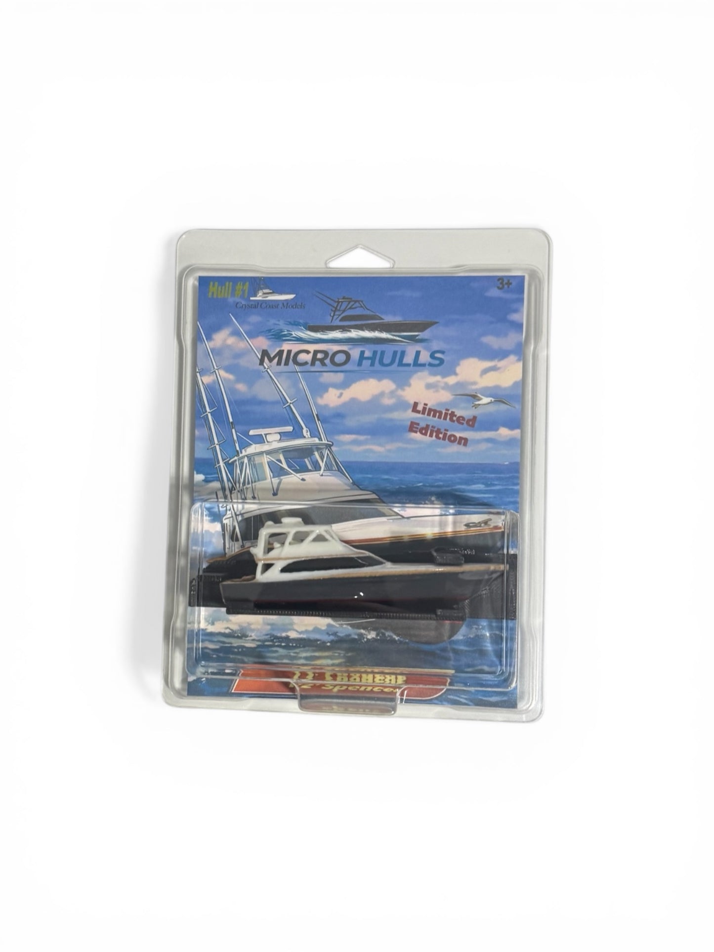 72’ Spencer “Top Shelf” Micro Hull – Hull #1 | Limited Edition Collectible Boat Model
