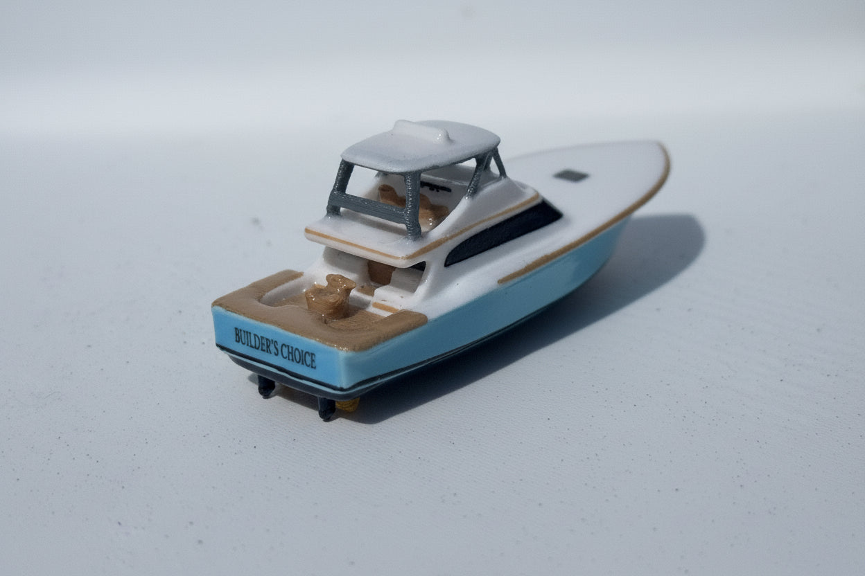 64’ Jarrett Bay- Hull #10 Micro Hull Collectible Boat Model