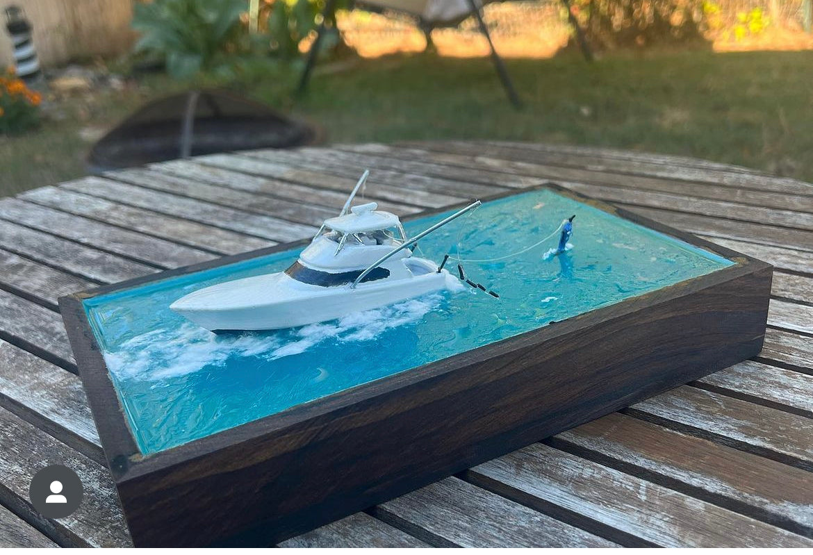 Fully Custom Small Boat Dioramas